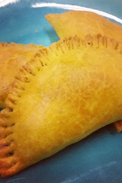 Golden Jamaican beef patties
