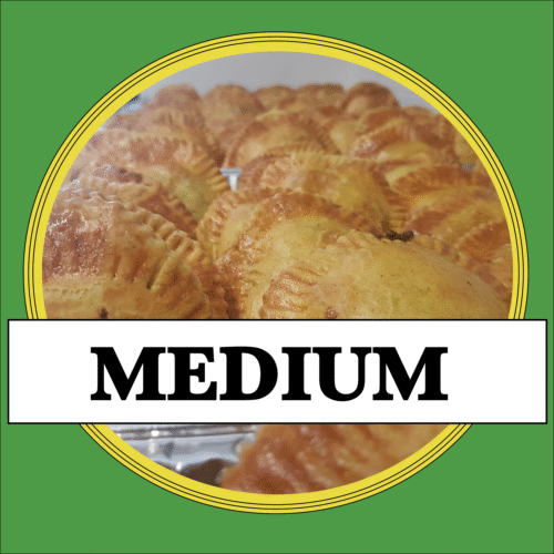 Jamaican Beef Patties  -  Medium  -  24 pcs